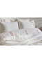 Embroidered Double Duvet Cover Set Amber - 2