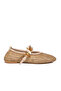 Beige Textile Lightweight Women's Ballerinas 697144 Z