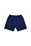 Men's Large Size Navy Blue Two-Thread Pocket Zipper Shorts 3Xl-4Xl-5Xl-6Xl-7Xl-8Xl - 4