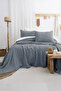 Janna Jacquard Bedspread Set, Soft Textured, 100% Cotton Jacquard Fabric, 3 Piece Bedroom Set