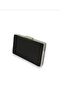 Varol Sade Metal Case Satin Evening Dress Bag - 2