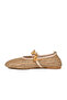 Beige Textile Lightweight Women's Ballerinas 697144 Z - 4