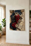 Modern Pattern Fabric Wall Covering Aesthetic Bedroom Decor Washable Quality Easy to Install Stylish