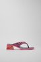 Twins Women's Multicolored Leather Sandals