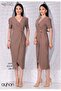 Lyocell Fabric Side Buckle Detailed Dress