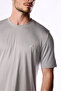 New Season Men's Modal Fabric Minimal Outdoor Logo T-Shirt - 2