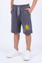 Smile Printed Lace-Up Comfortable Fit Casual Sports Summer Boys' Shorts - 2
