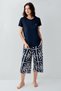 3566 Women's Capri Pajama Set - 2