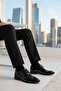 Black Patent Leather Genuine Leather Men's Classic Shoes Premium 698 m - 2