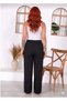 2-Pack Women's Seasonal Oversize Sweatpants Set - Black & Gray Color Options - Comfortable Fit - 4