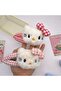2 Li Hello Kitty Snap Hair Clip Plush Hair Clip - 2