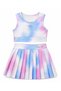 Girls' Swimsuit with Zero Sleeve Top, Shorts and Skirt 26601 Ice Blue - 3