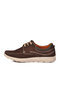Brown Nubuck Genuine Leather Men's Casual Shoes Premium 2407 m - 4