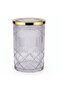 Acrylic Storage Canister with Lid Stylish Organizer Container 16 × 10 cm