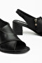 Women's Open-Toe Shoes with Heels - 5