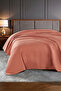 Waffle Woven Double Pique Blanket |   Premium Bedspread |   Summer Pique |   200X230 cm - 2