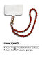 Phone Wrist Strap Carnelian Agate Natural Stone 323-4 - 4