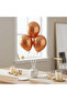 Gold Sateen Satin Latex Balloon 5in, 100pcs, Party Decoration Balloons - 2