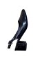 Women's Thick Heeled Open Back Shoes - 5
