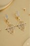 Stainless Steel Vip Series Sparkling Earrings - Special Design Geometric Earrings