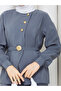 Accessory-Enhanced Shirt & Stitched Pants Islamic Clothing Set Rc9040 - 7
