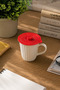 3 Pieces Silicone Cup and Mug Cover - Air-Tight Heat-Protective Carafe and Jug Cover - 3