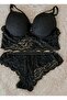 Women's Comfortable Allure Style Underwear Set Bra and Panty Set - 2