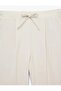 Comfortable Fit Bow-Tie Lace-Up High-Waist Viscose Jogger Pants - 5