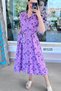 Polo Collar Waist-Tied Viscose Dress 6Y115 - 3