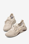 Unisex Beige Flexible Comfortable Comfortable Fit Sports Shoes - 4