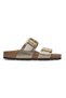 Sydney Cushion Buckle Bf Graceful Metallic Brown Women's Slippers 1029372 - 3