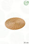 4-Piece American Supla Luxury Handmade Thick Knitted Bamboo Quality Straw American Service Supla - 2