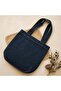 Women's Anton Double Pocket Velcro Bag Dark Blue