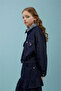 100% Cotton Denim Jacket for Girls H2269A826Sp - 5