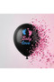 # Black Opaque Latex Gender Reveal Balloon Baby Love Printed Helium Baby Girl Pink Confetti Gender Balloon - 4