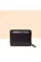 Genuine Leather Card Holder Zipper Wallet - 4