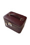 Makeup Bag with Mirror Travel Organizer Cosmetic Bag - 4