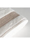 Mihra Bath Towel 100% Organic Cotton Embroidered Cream 80X150 cm - 4