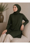 Medium Stone and Above Mother Combed Cotton Tunic 30643 - 4