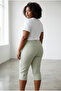 Women's Plus Size Canvas Capri - 6