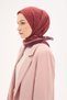 Olinda Scarf Clover Pattern Plum 90X90 - 3