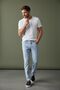 İnterview Roys Linen Look Cotton Light Blue Trousers - 3