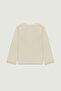 Ecru Pearl Buttoned Women's Jacket - 6