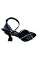 Women's Goblet Heeled Ankle Belted Stone Shoes