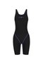Amanzi Girls' Racing Swimsuit Acceler8 Rize Knee Length Jet Jewel