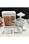 UFO Raindrop Aroma Diffuser Humidifier with LED Light & Mist Spray for Home Office - 3