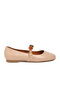 Beige Lightweight Women's Ballerinas 312547 Z