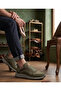 Men's Genuine Leather Daily Lightweight Comfortable Shoes Khaki - 5