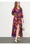 Stylish and Comfortable Flower-Patterned Dress
