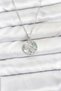 316L Steel Chain Silver Color Luck Necklace Model Zircon Stone Women's Necklace